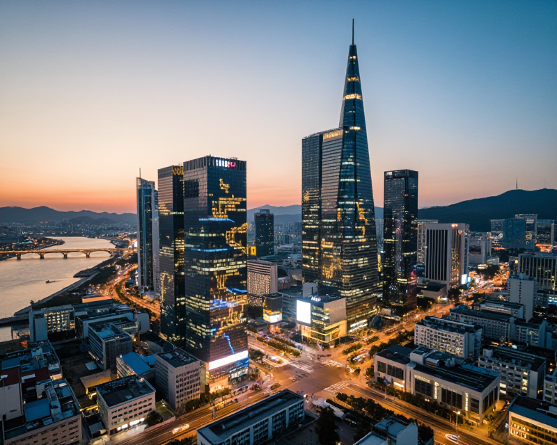 Seoul Financial District Digital Flow