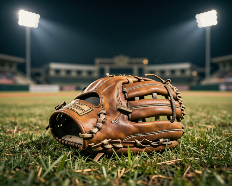Baseball Night Atmosphere