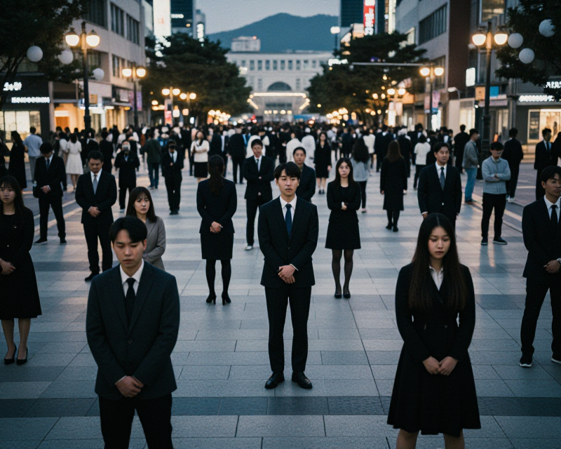 Seoul Protest Atmosphere