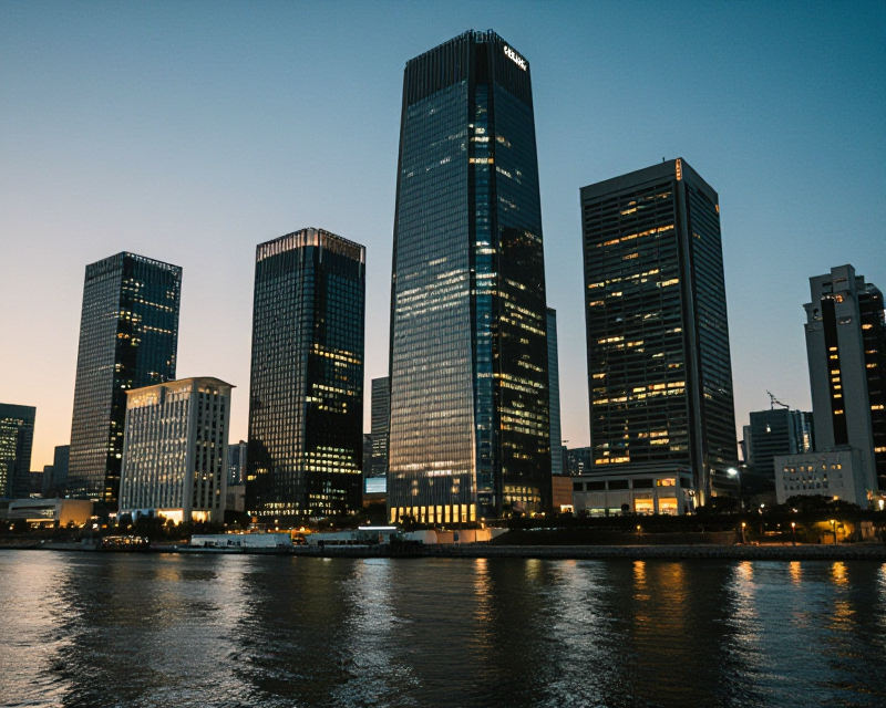 Yeouido Twilight Reflection