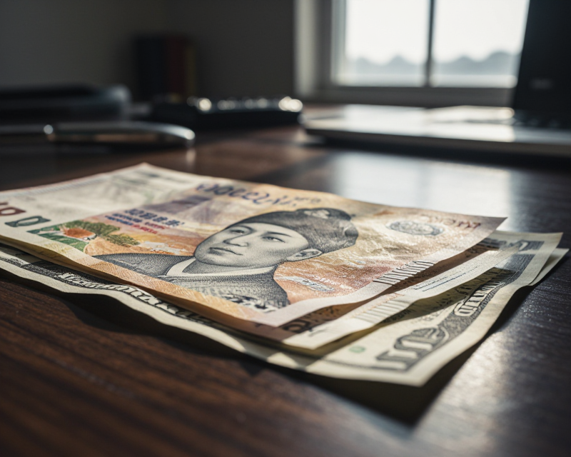 Economic Tension between Won and Dollar