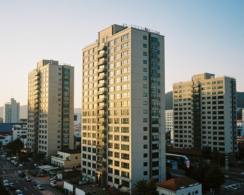 Korean Urban Residential Scene