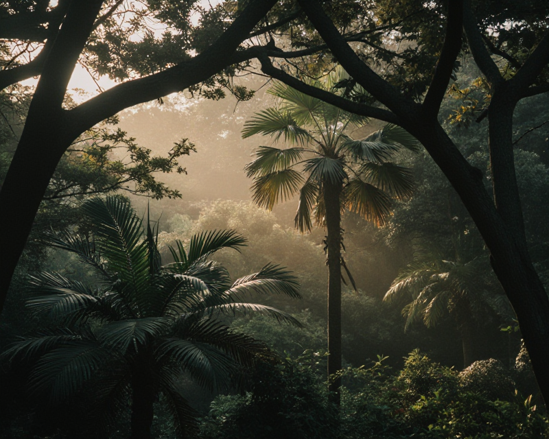 Jeju Forest Atmosphere