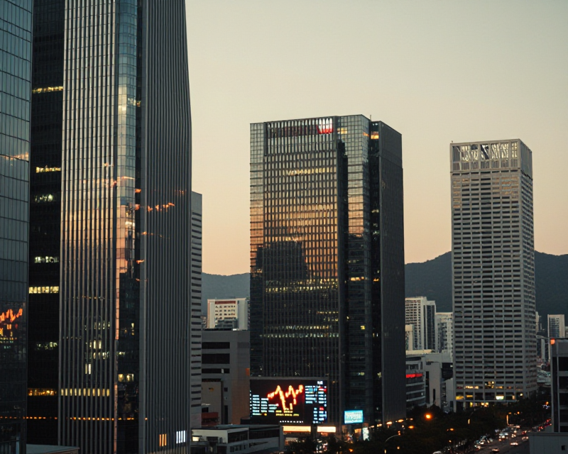 Financial District Twilight