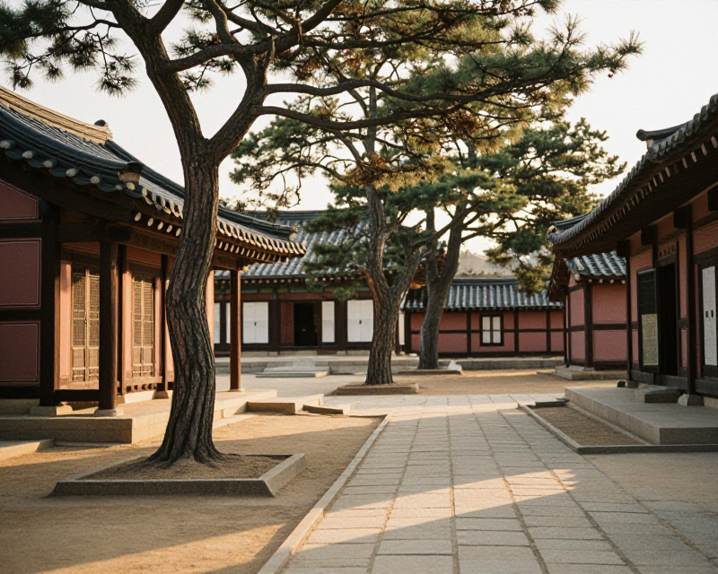 Korean Palace Serenity